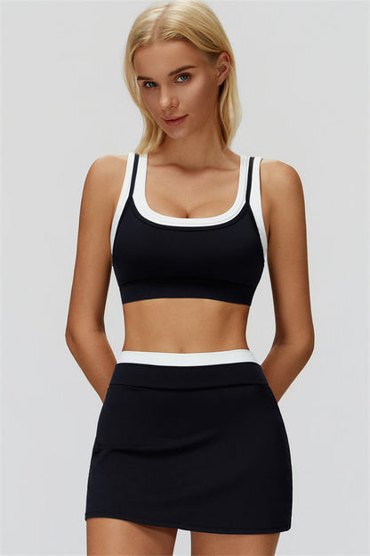 The Canyon Sports Bra Skirt 2-Piece Set