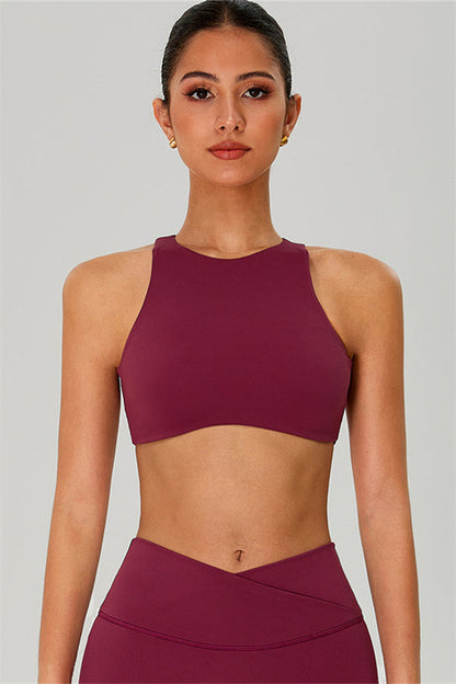 The Jewel Crop Top Crossover Shorts 2-Piece Set