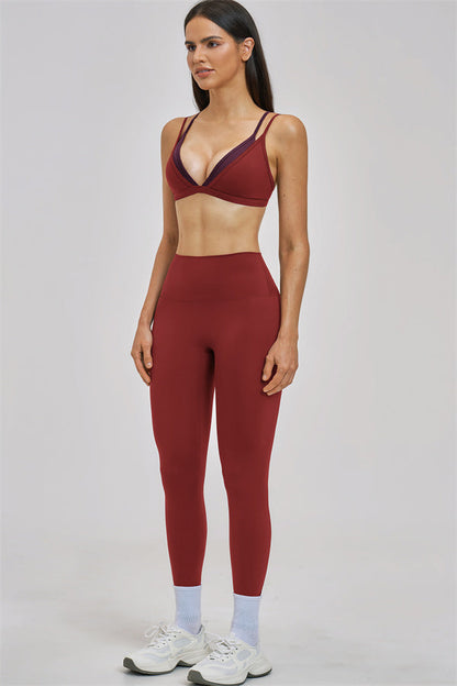 The Seraphine Layered V Sports Bra