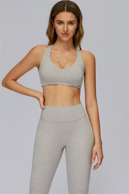 The Radiance Racerback Sports Bra Leggings 2-Piece Set