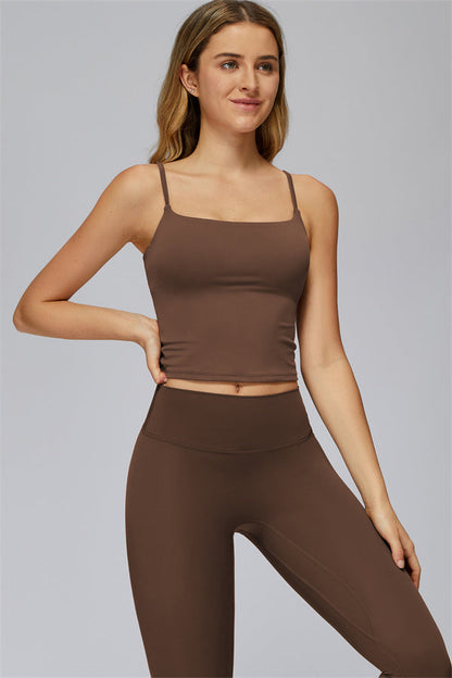 The FlexCore Crop Tank Capri Leggings 2-Piece Set
