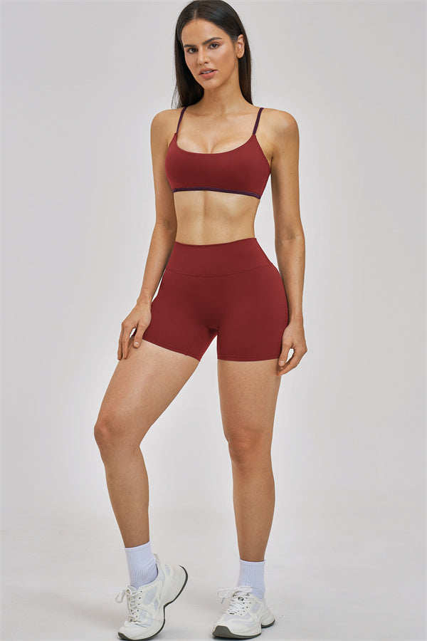 The Seraphine Sports Bra Shorts 2-Piece Set