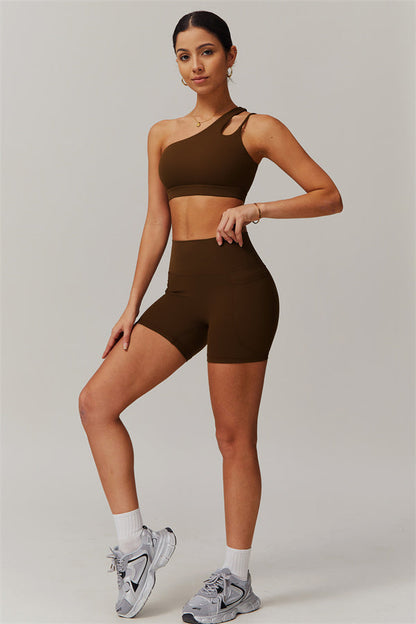The Blissful Rose Sports Bra Shorts 2-Piece Set