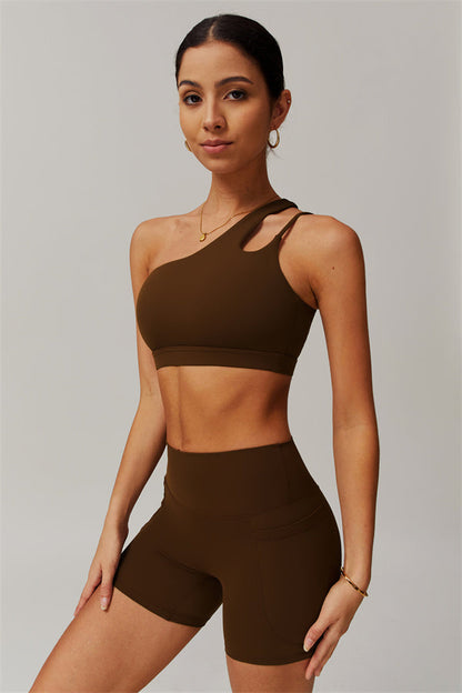 The Blissful Rose Sports Bra Shorts 2-Piece Set