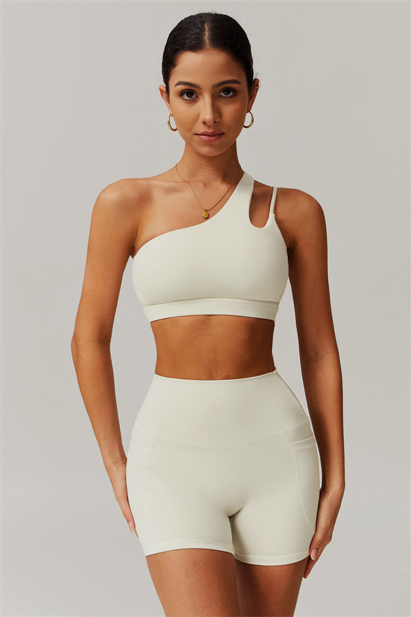The Blissful Rose Sports Bra Shorts 2-Piece Set