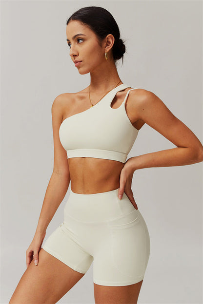 The Blissful Rose Sports Bra Shorts 2-Piece Set