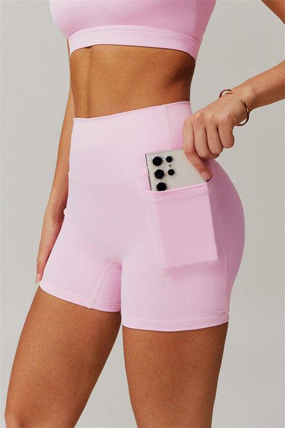 The Blissful Rose Sports Bra Shorts 2-Piece Set