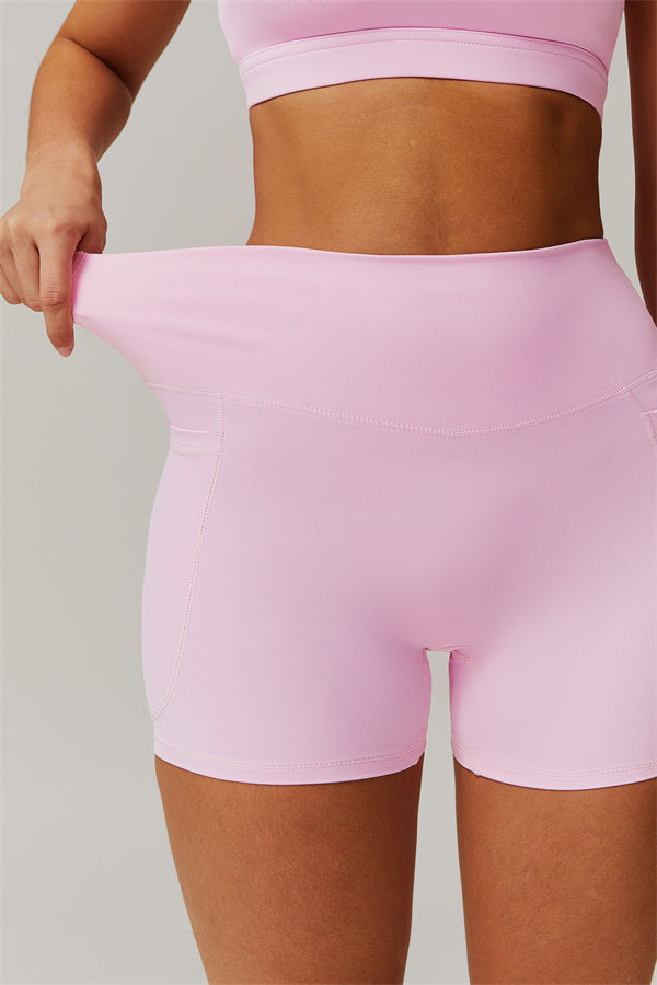 The Blissful Rose Sports Bra Shorts 2-Piece Set