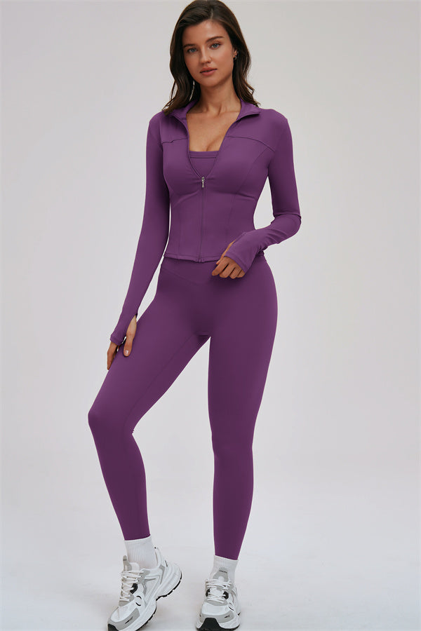 The Kinetic Zip Jacket Leggings 2-Piece Set