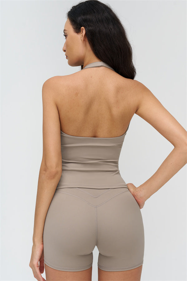 The Stride Crop Top Shorts 2-Piece Set