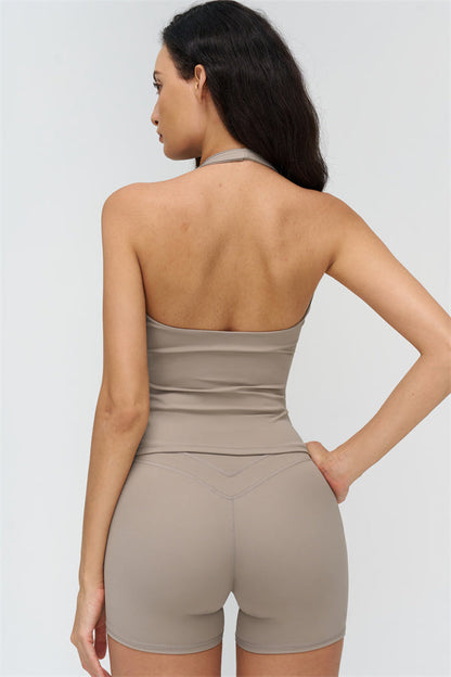 The Stride Crop Top Shorts 2-Piece Set