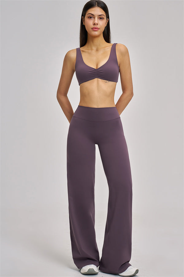 The Swoon Sports Bra Flared Leggings 2-Piece Set