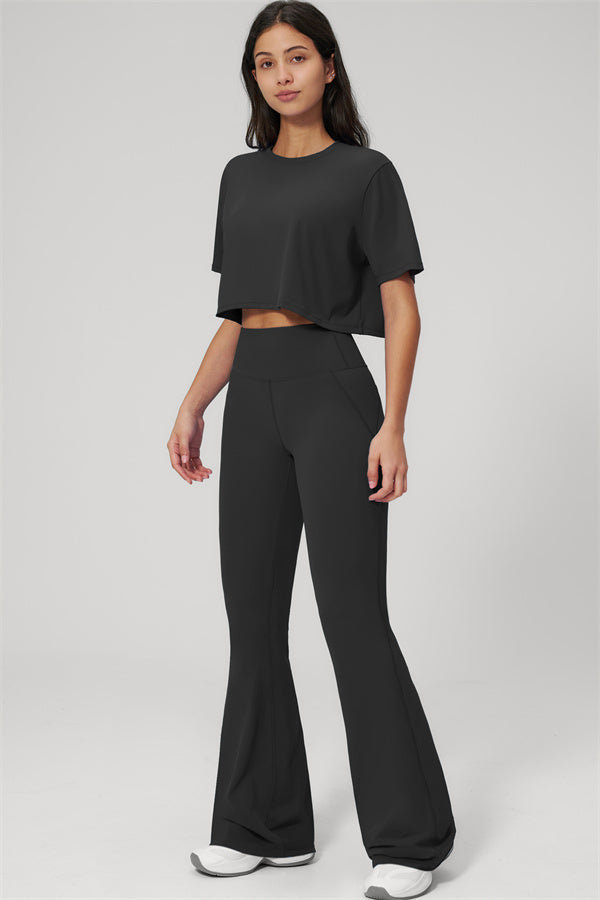 The Bold T-shirt Flared Leggings 2-Piece Set
