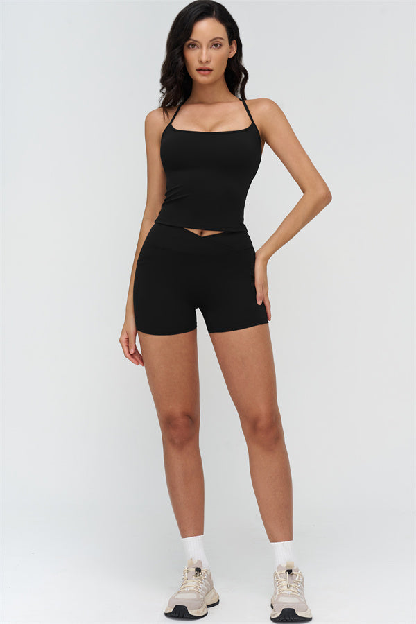 The BoldFit Crop Top Shorts 2-Piece Set