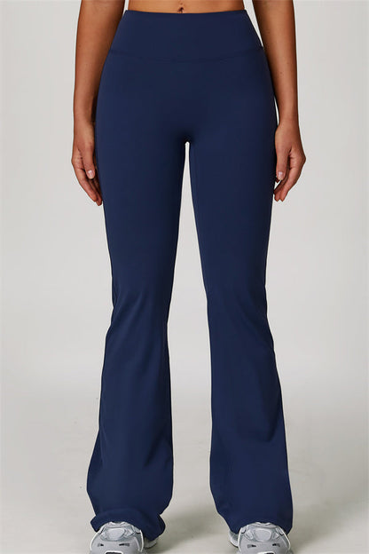 The Surge Halter Crop Top Flared Leggings 2-Piece Set