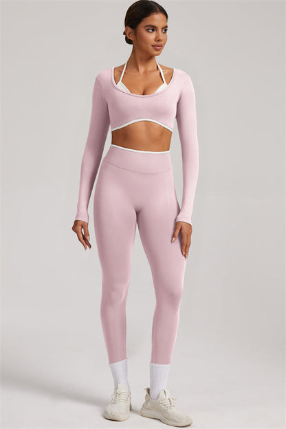 The Elevate Long Sleeve Crop top