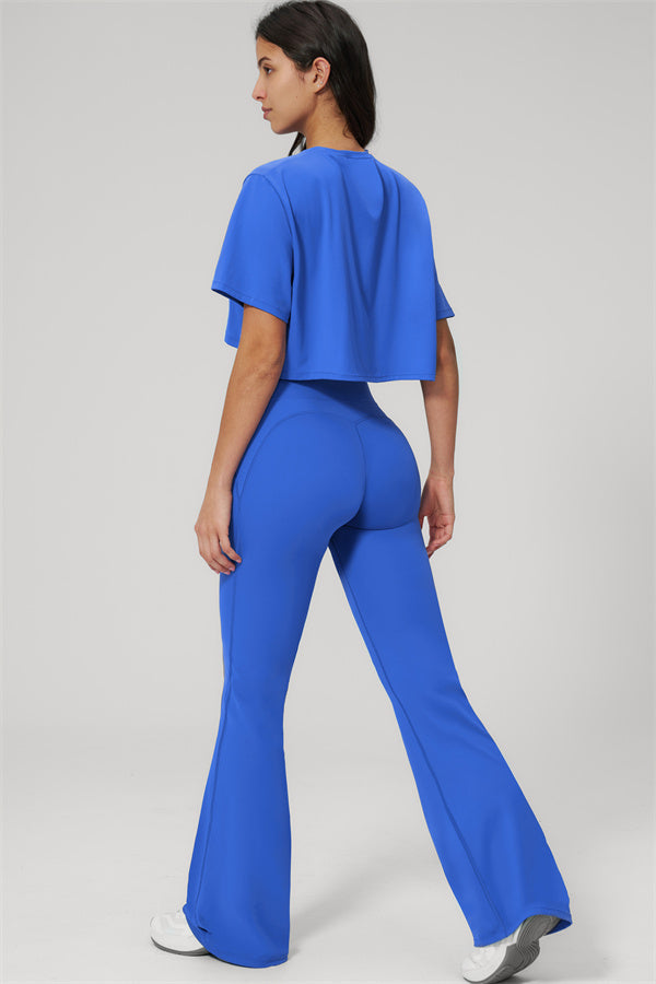 The Bold T-shirt Flared Leggings 2-Piece Set
