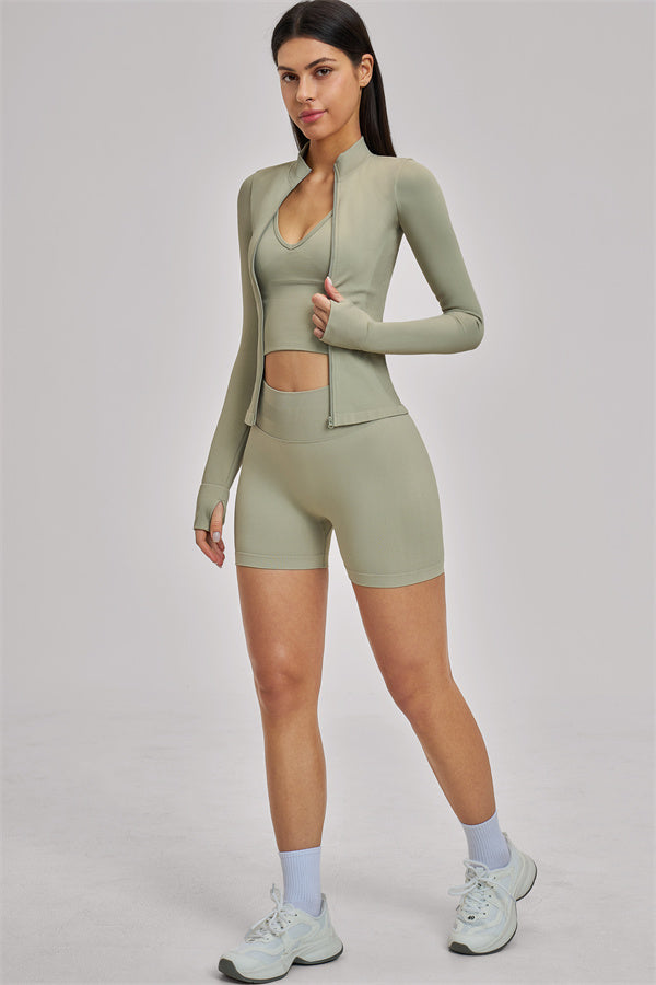 The Vision Jacket Tank Top Shorts 3-Piece Set