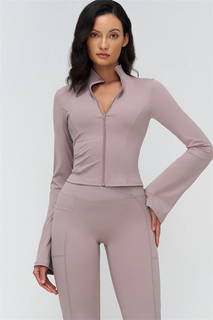 The BoldFit Jacket Flared Leggings 2-Piece Set