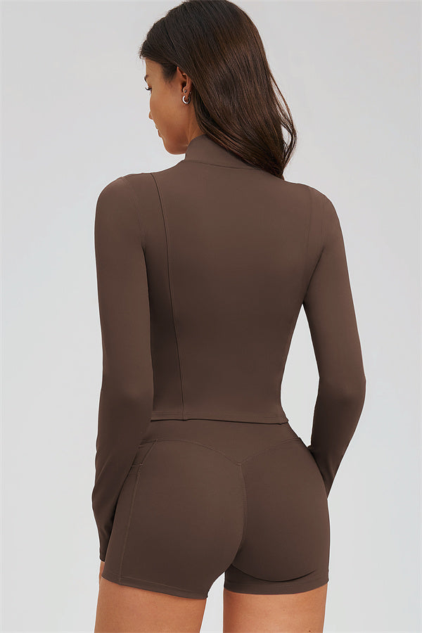 The Sizzle Zip Jacket Shorts 2-Piece Set