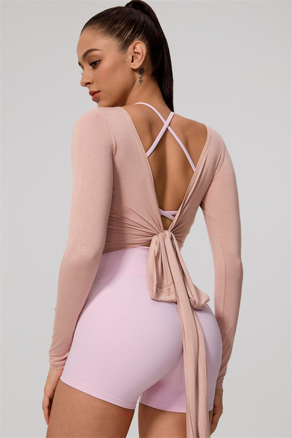 The Lively Long Sleeve Crop Top