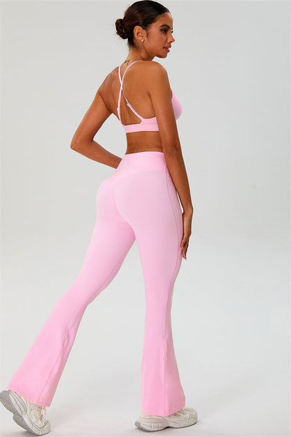 The Ember Sports Bra Flared Leggings 2-Piece Set
