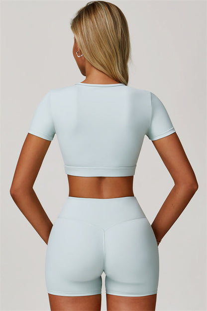 The Lavish Cut-out Crop Top