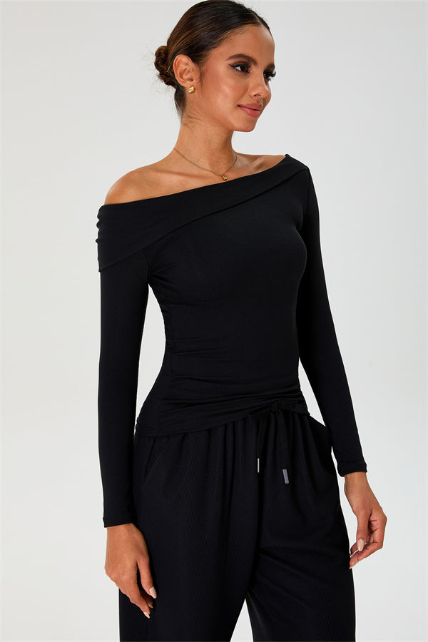The Rush Off-shoulder T-shirt Sweatpants 2-Piece Set