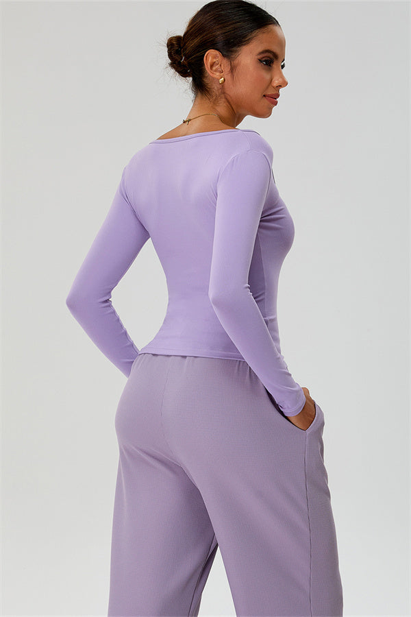 The Rush Long Sleeve T-shirt Sweatpants 2-Piece Set