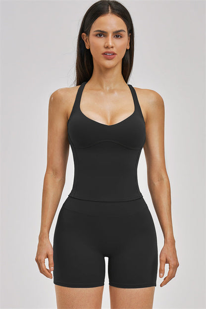 The Zenith Crop Top Shorts 2-Piece Set