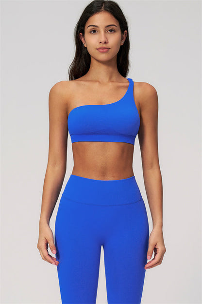 The Empower One-Shoulder Sports Bra