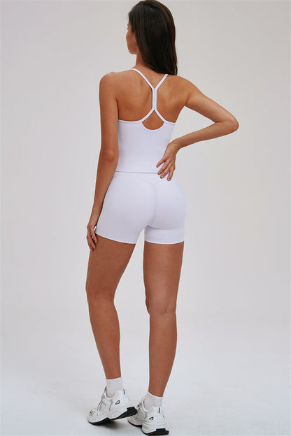The Svelte Cross Back Tank Top