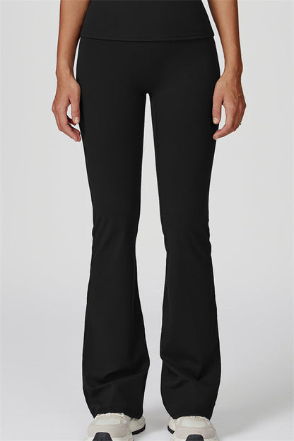 The Oasis Long Sleeve T-shirt Flared Leggings 2-Piece Set