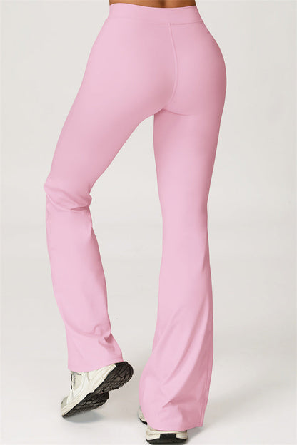 The Axis Crop Top Flared Leggings 2-Piece Set