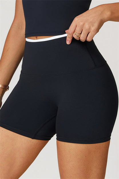 The Quest Cross Back Crop Top Shorts 2-Piece Set