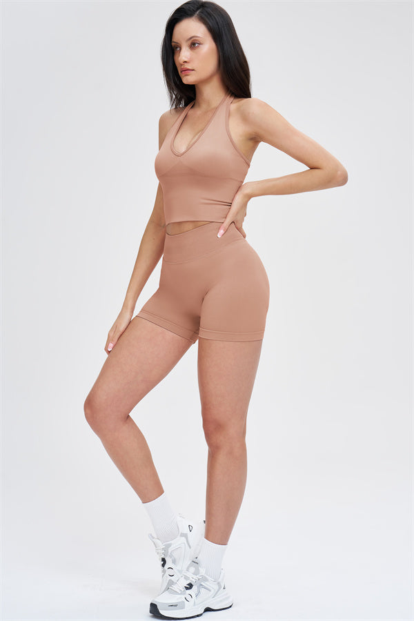 The Whim Sports Bra Shorts 2-Piece Set