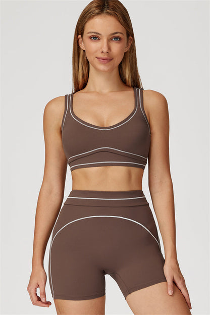 The Amara Sports Bra Shorts 2-Piece Set