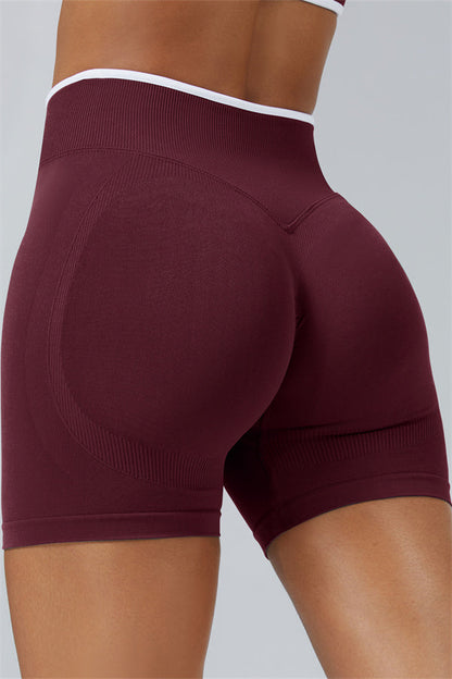 The Elevate Long Sleeve Crop top Shorts 2-Piece Set