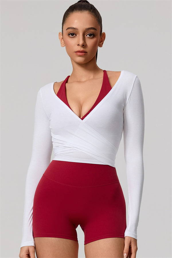 The Lively Long Sleeve Crop Top