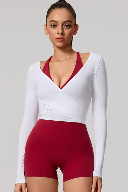 The Lively Long Sleeve Crop Top