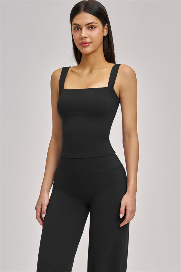 The Swoon Tank Top Flared Leggings 2-Piece Set