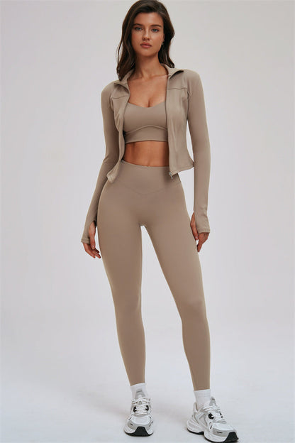 The Kinetic Cross Back Sports Bra