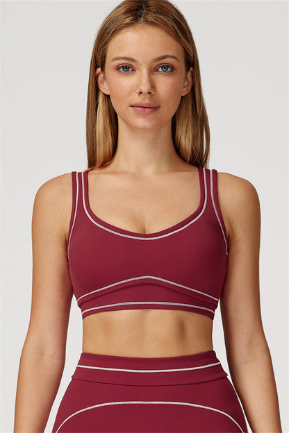 The Amara Sports Bra Flared Leggings 2-Piece Set