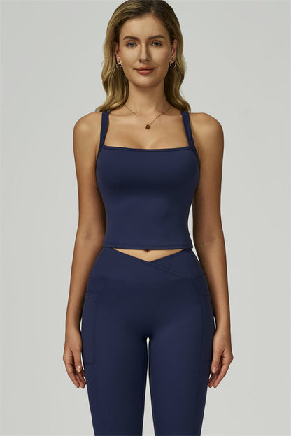 The Flourish Crop Tank Leggings 2-Piece Set