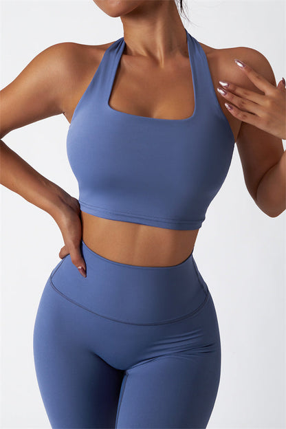 The Seraphine Halter Crop Top