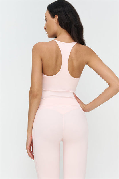 The BoldFit Crop Top Flared Leggings 2-Piece Set