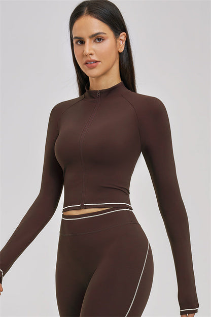 The Unbound Jacket Crop Top Shorts 3-Piece Set