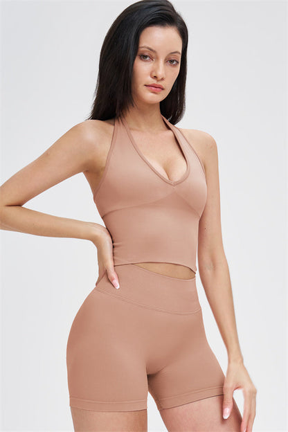 The Whim Sports Bra Shorts 2-Piece Set
