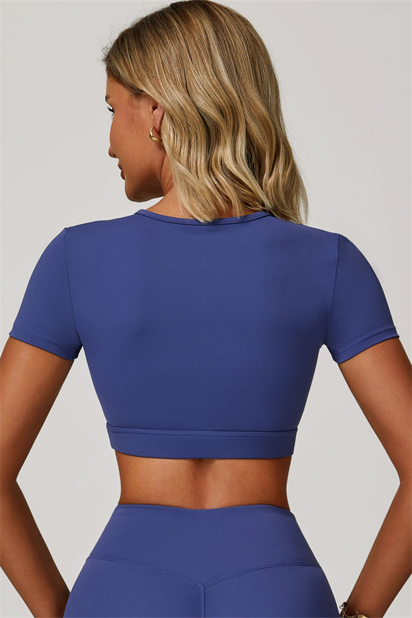 The Lavish Cut-out Crop Top