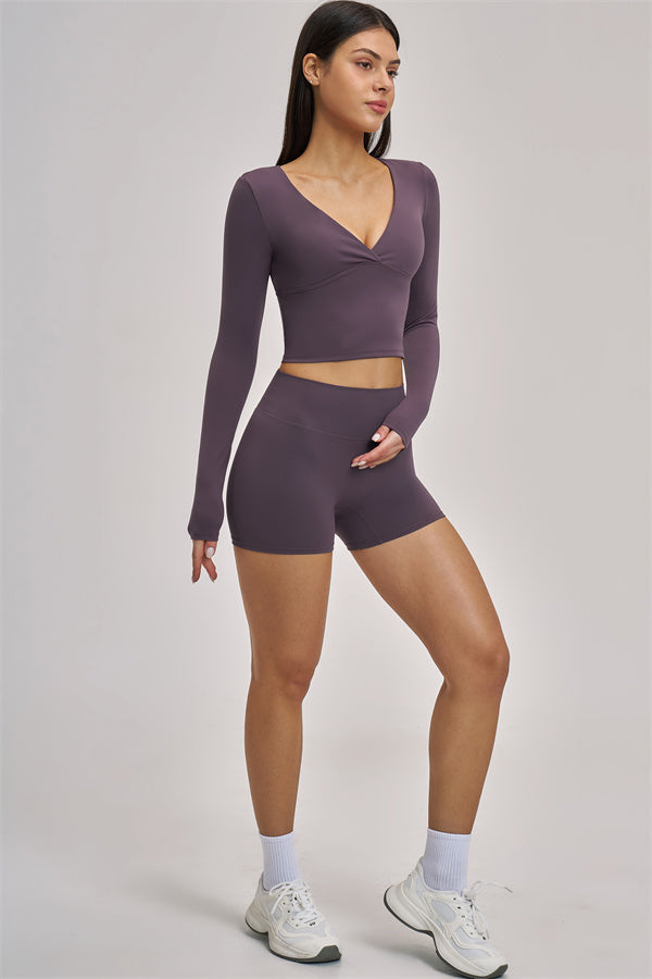 The Swoon Long Sleeve Crop top